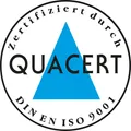 Zertifiziert durch QUACERT – DIN EN ISO 9001